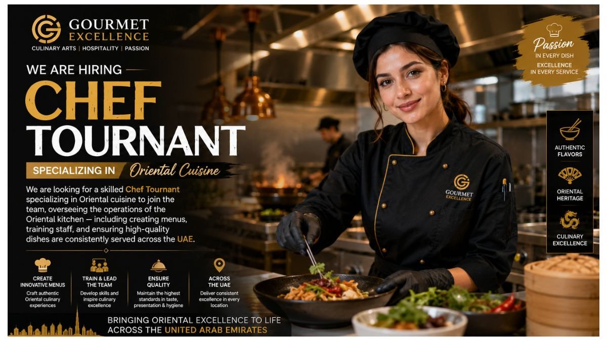 Chef Tournant Jobs UAE 2026