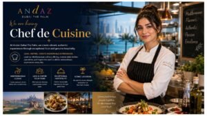 Chef de Cuisine Jobs UAE 2026