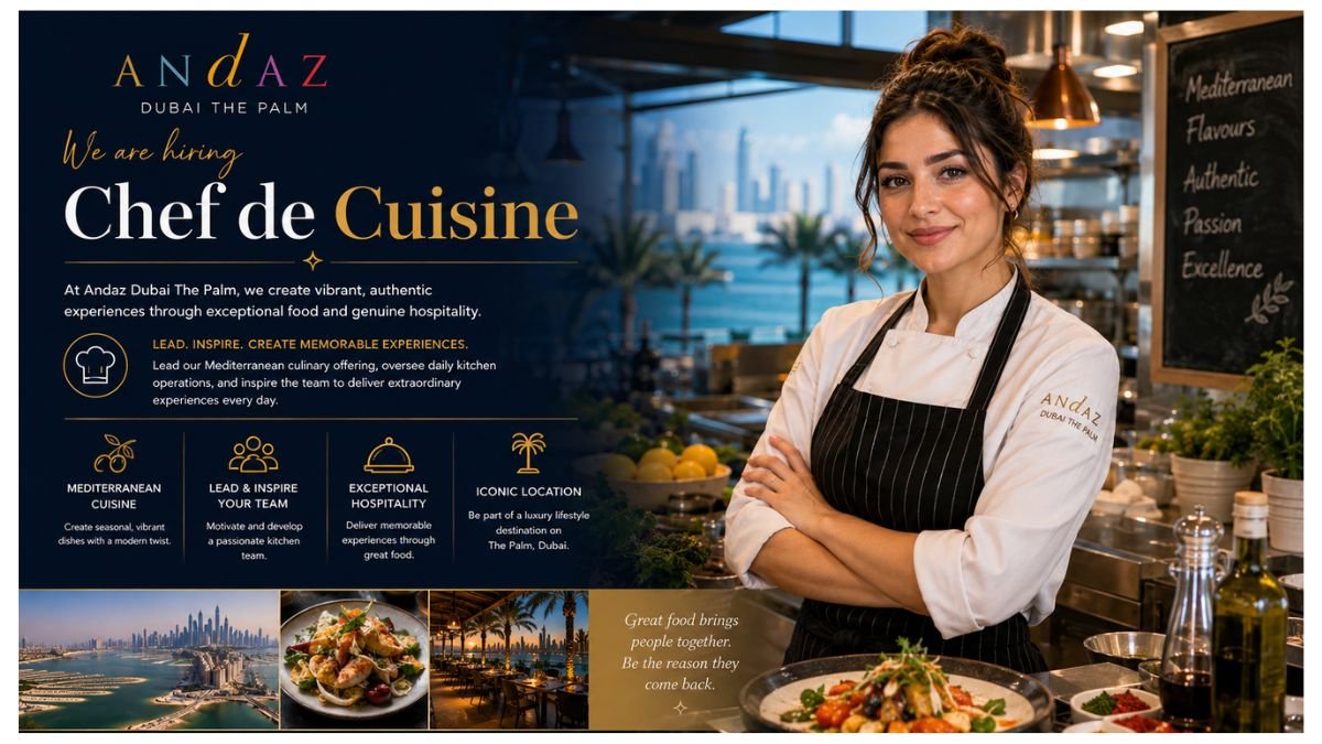 Chef de Cuisine Jobs UAE 2026