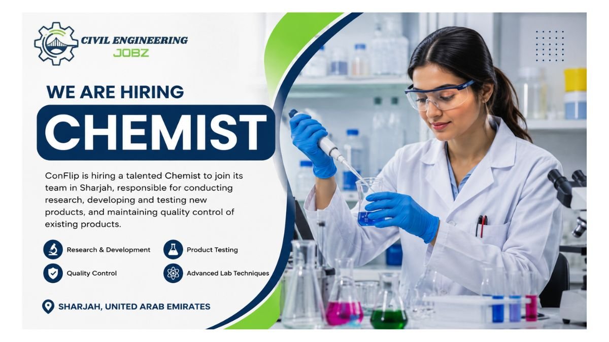 Chemist Jobs Sharjah UAE 2026