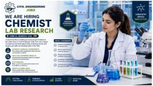 Chemist Lab Research Jobs Umm Al Quwain 2026 