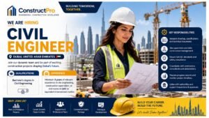 Civil Engineer Position Jobs Dubai UAE 2026 