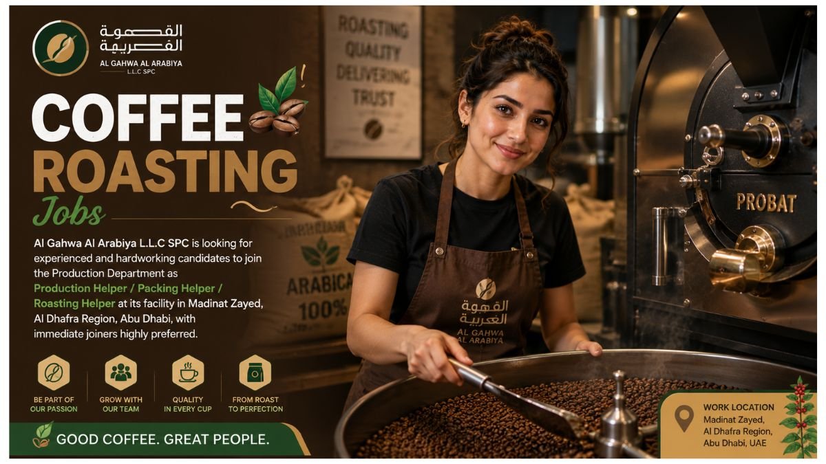 Coffee Roasting Jobs Abu Dhabi 2026