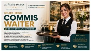 Commis Waiter Jobs UAE 2026