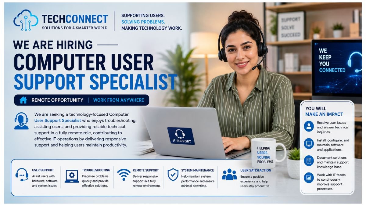 Computer User Support Specialist Jobs UAE 2026