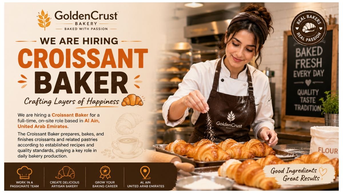 Croissant Baker Jobs UAE 2026