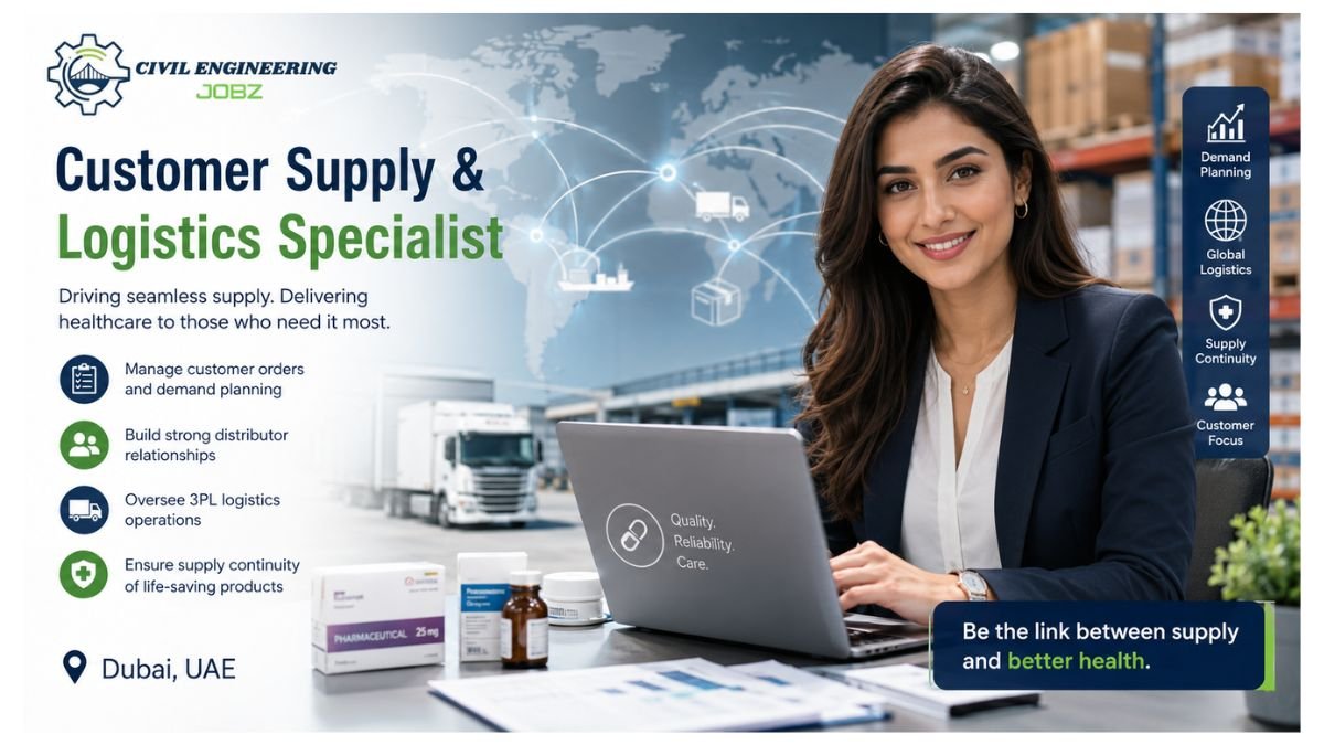 Customer Supply & Logistics Specialist Jobs Dubai UAE 2026 