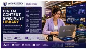 Digital Content Specialist Library Jobs Dubai UAE 2026