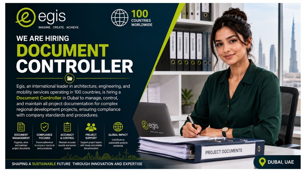 Document Controller Jobs Dubai 2026