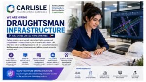 Draughtsman Infrastructure Jobs Abu Dhabi 2026