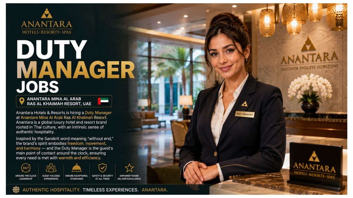 Duty Manager Jobs UAE 2026