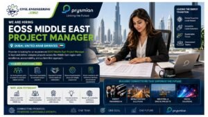 EOSS Middle East Project Manager Jobs Dubai UAE 2026