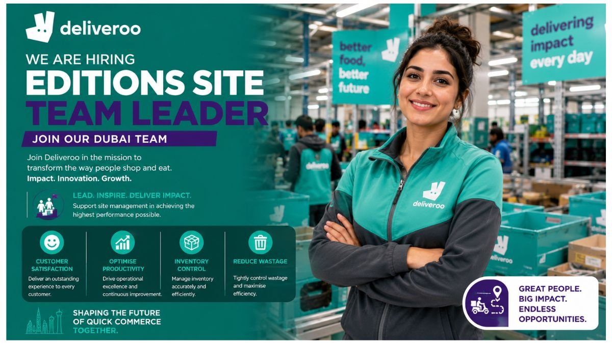 Editions Site Team Leader Jobs UAE 2026