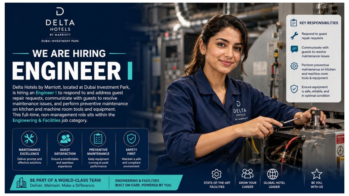 Engineer I Jobs UAE 2026