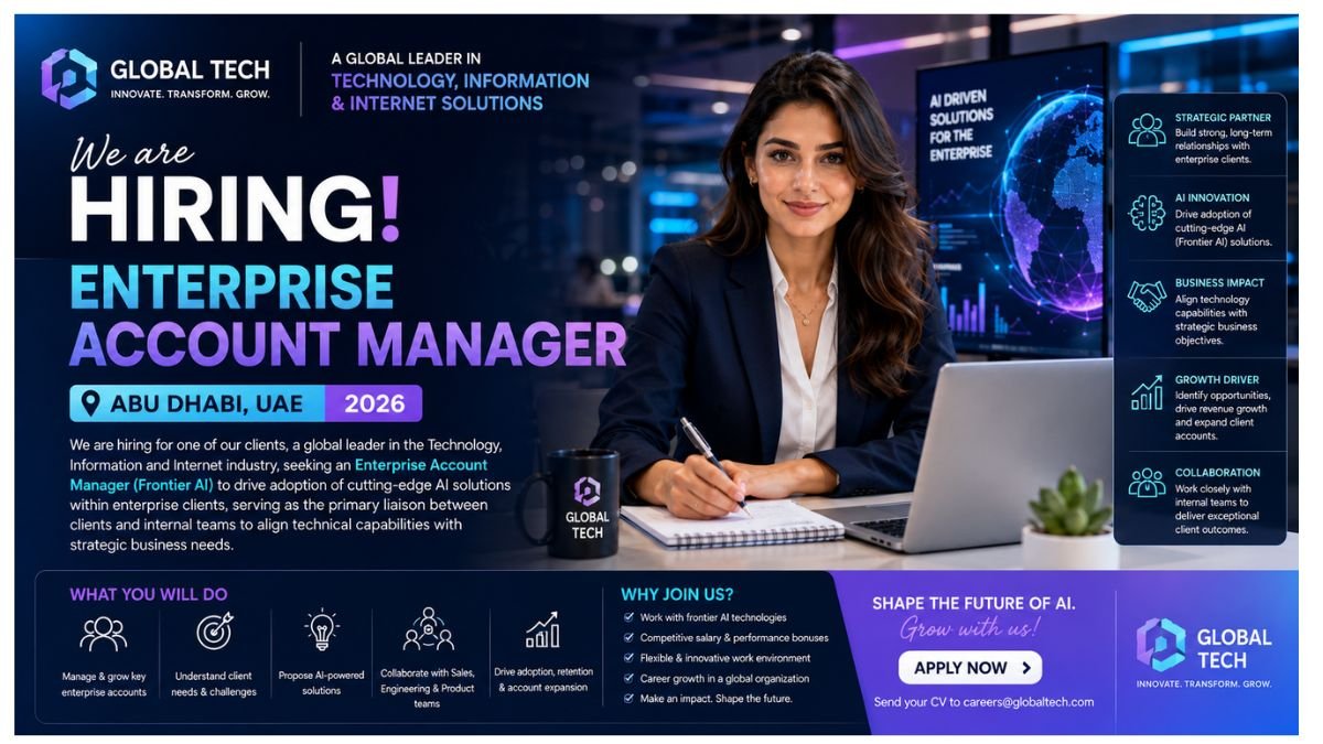 Enterprise Account Manager Jobs UAE 2026
