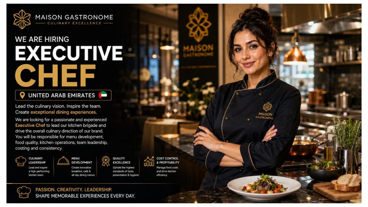 Executive Chef Jobs UAE 2026