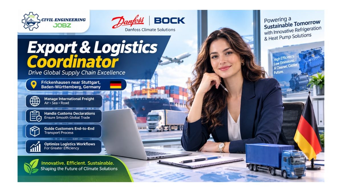 Export & Logistics Coordinator Jobs Frickenhausen Stuttgart Germany 2026