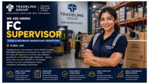 FC Supervisor Jobs UAE 2026