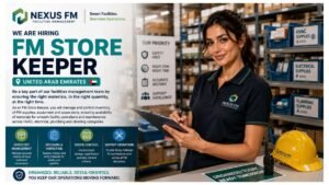 FM Store Keeper Jobs UAE 2026