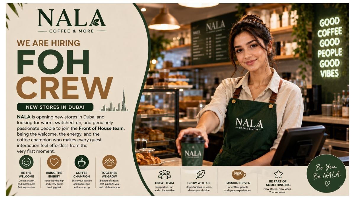 FOH Crew Jobs Dubai 2026