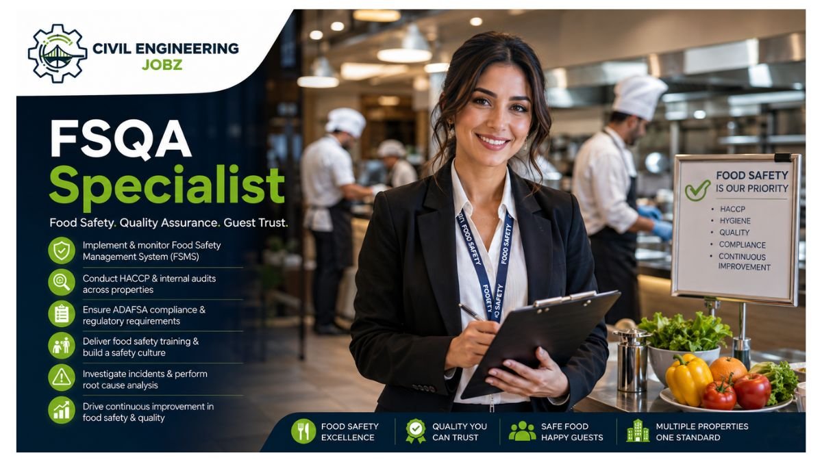 FSQA Specialist Jobs UAE 2026