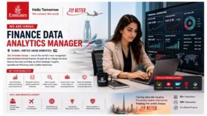 Finance Data Analytics Manager Jobs Dubai UAE 2026