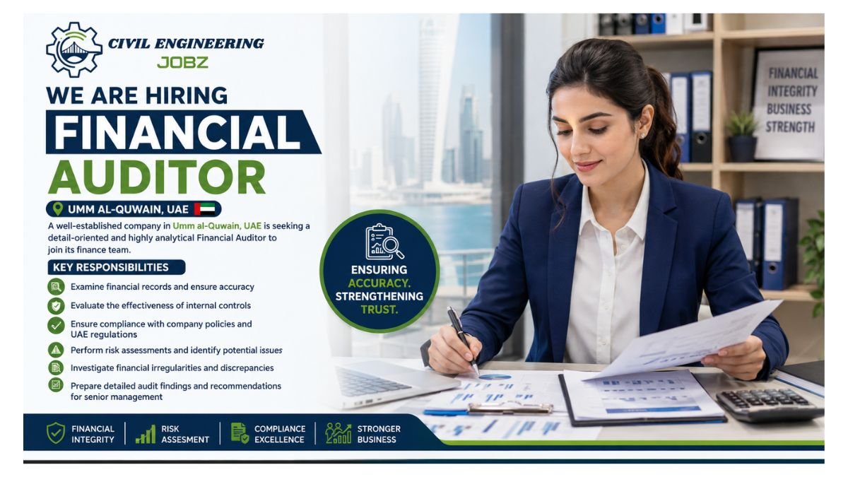 Financial Auditor Jobs Umm al-Quwain UAE 2026