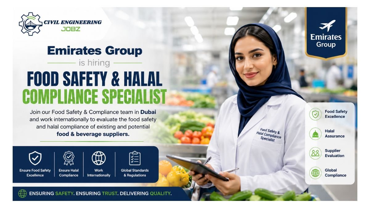 Food Safety & Halal Compliance Specialist Jobs Dubai 2026