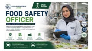 Food Safety Officer Jobs Saudi Arabia 2026 