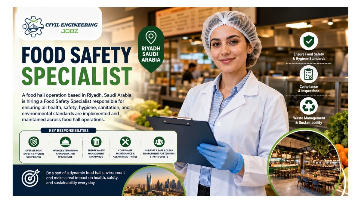 Food Safety Specialist Jobs Riyadh 2026 