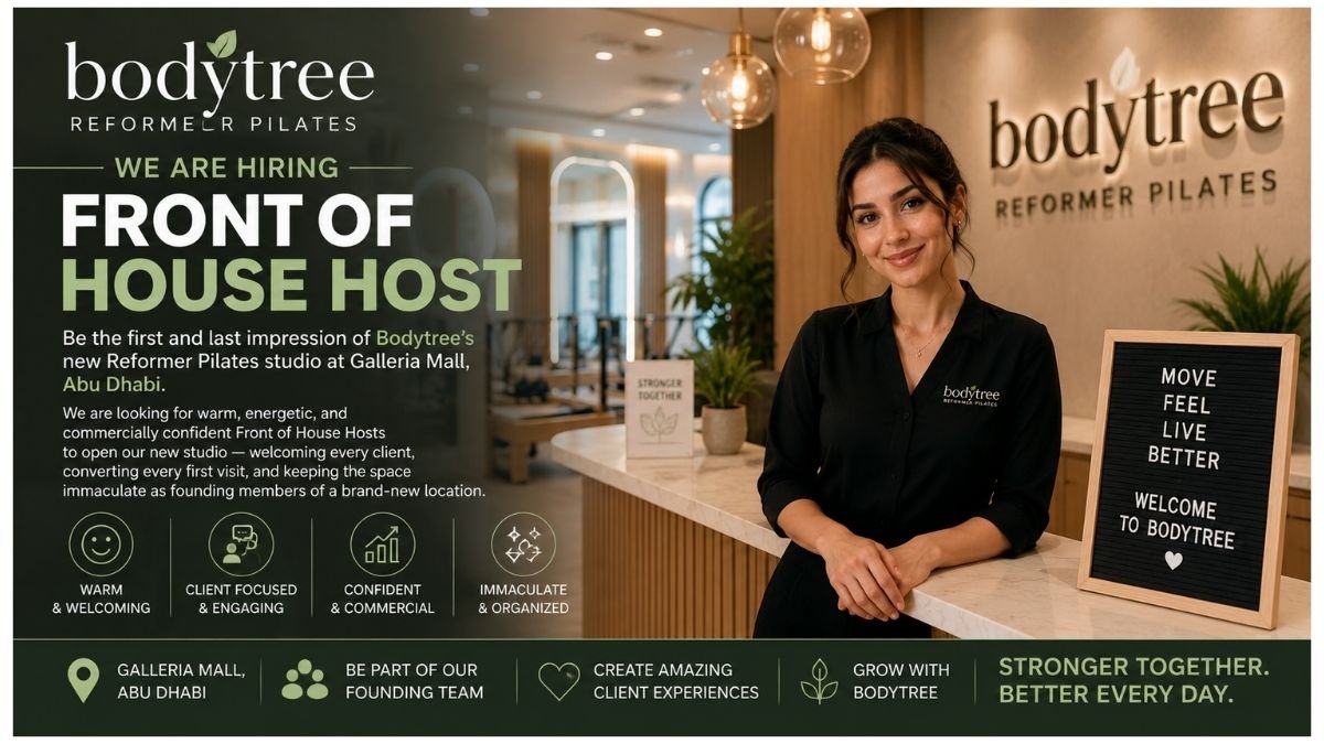 Front of House Host Jobs UAE 2026