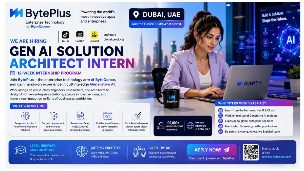 Gen AI Solution Architect Intern Jobs Dubai UAE 2026