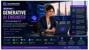 Apply now for Senior Generative AI Engineer jobs in UAE 2026 — LLM, GPT-4, LLaMA, PyTorch, FAISS, Pinecone, CUDA, TensorRT, AWS Azure GCP, LangChain, RAG, MLOps. 3+ years. Apply today!