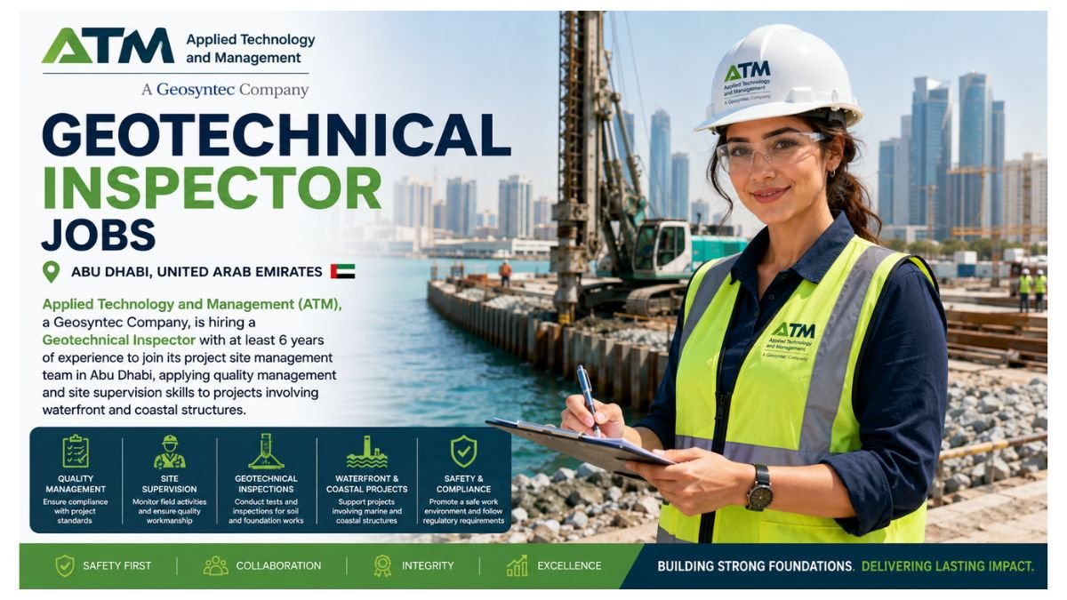 Geotechnical Inspector Jobs Abu Dhabi 2026