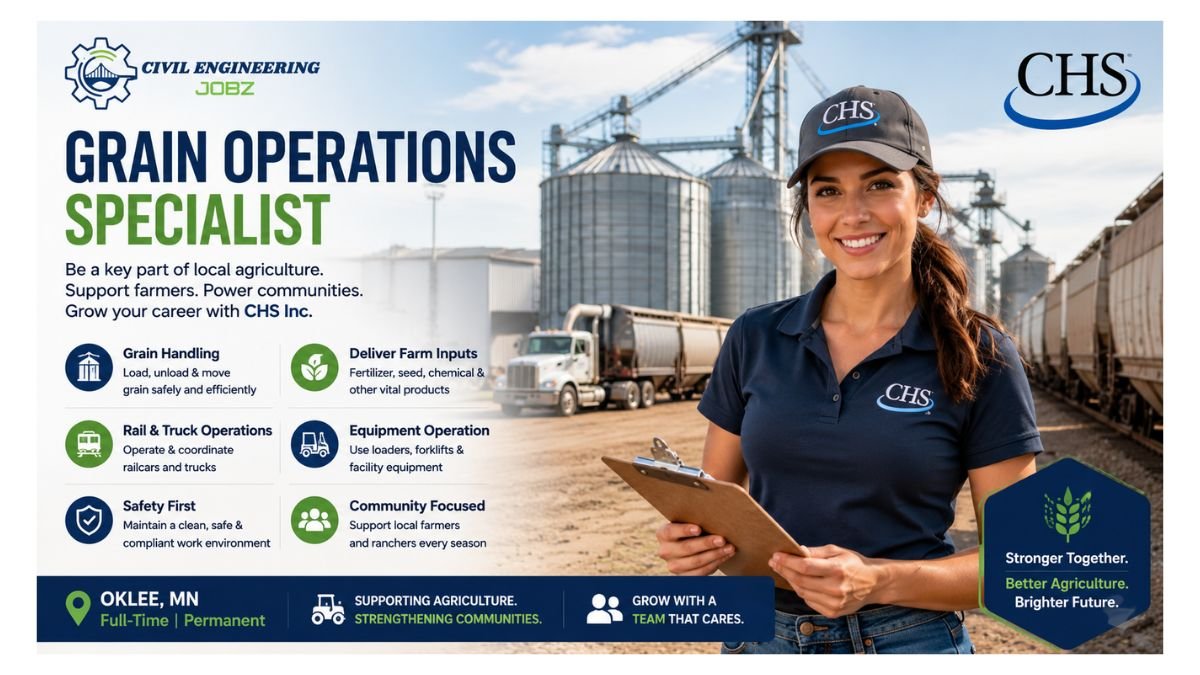 Grain Operations Specialist Jobs Oklee MN 2026