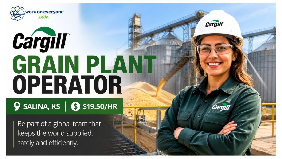 Grain Plant Operator Jobs Salina KS 2026