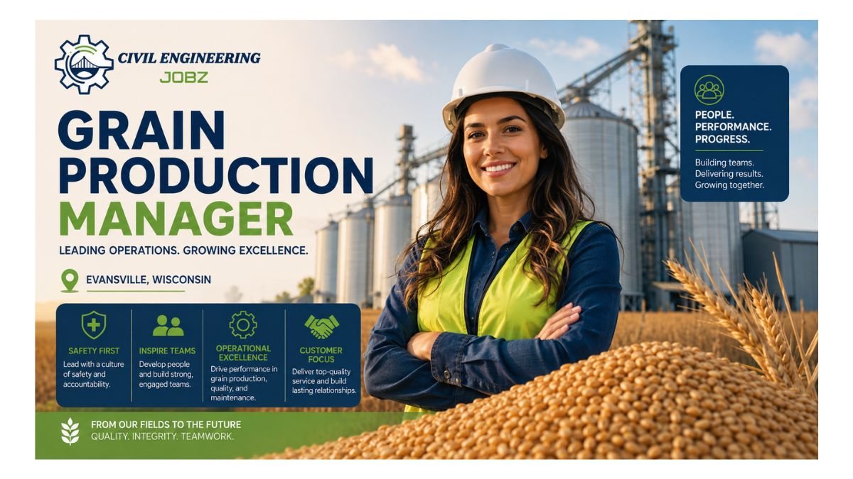 Grain Production Manager Jobs Evansville WI 2026