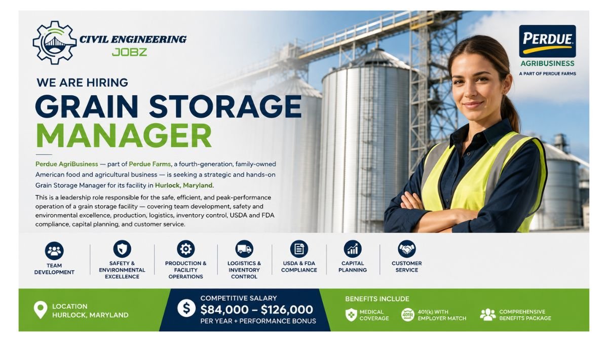 Grain Storage Manager Jobs Hurlock MD 2026