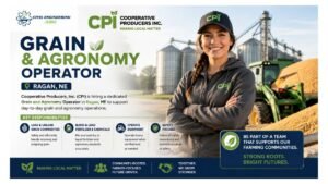 Grain and Agronomy Operator Jobs Ragan NE 2026