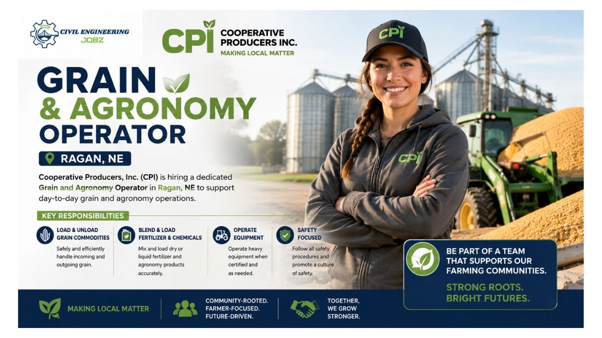 Grain and Agronomy Operator Jobs Ragan NE 2026