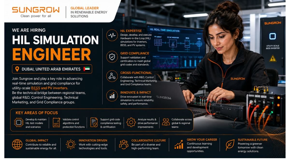 HIL Simulation Engineer Jobs Dubai UAE 2026