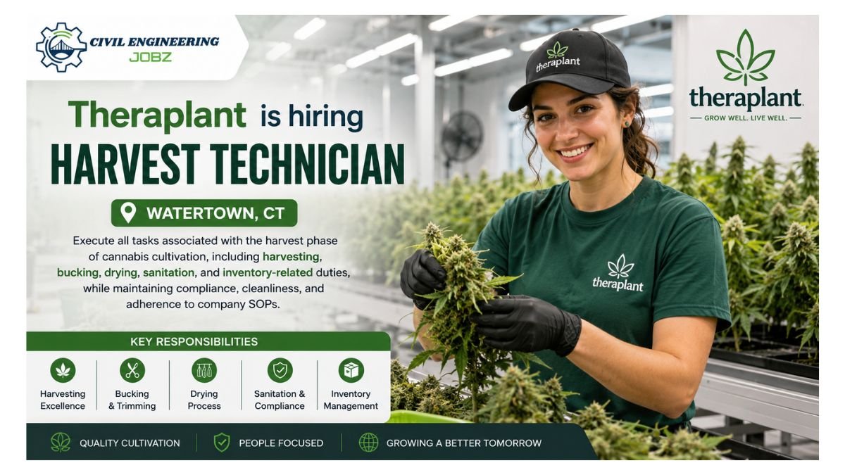 Harvest Technician Jobs Watertown CT 2026