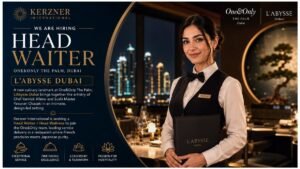 Head Waiter Jobs UAE 2026