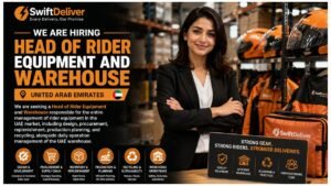 Head of Rider Equipment and Warehouse Jobs UAE 2026