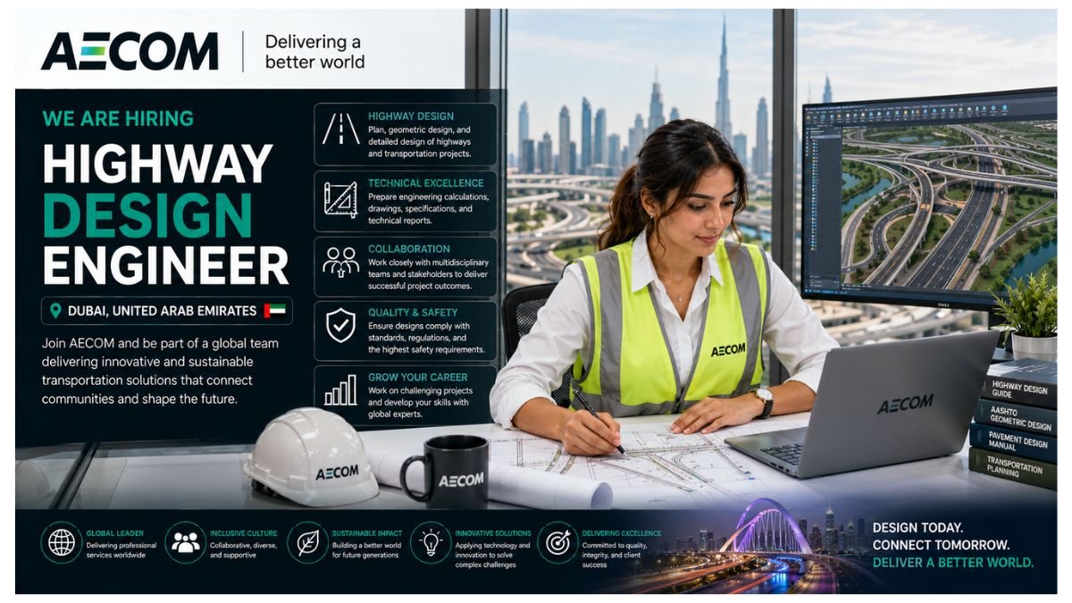 Highway Design Engineer Jobs Dubai 2026