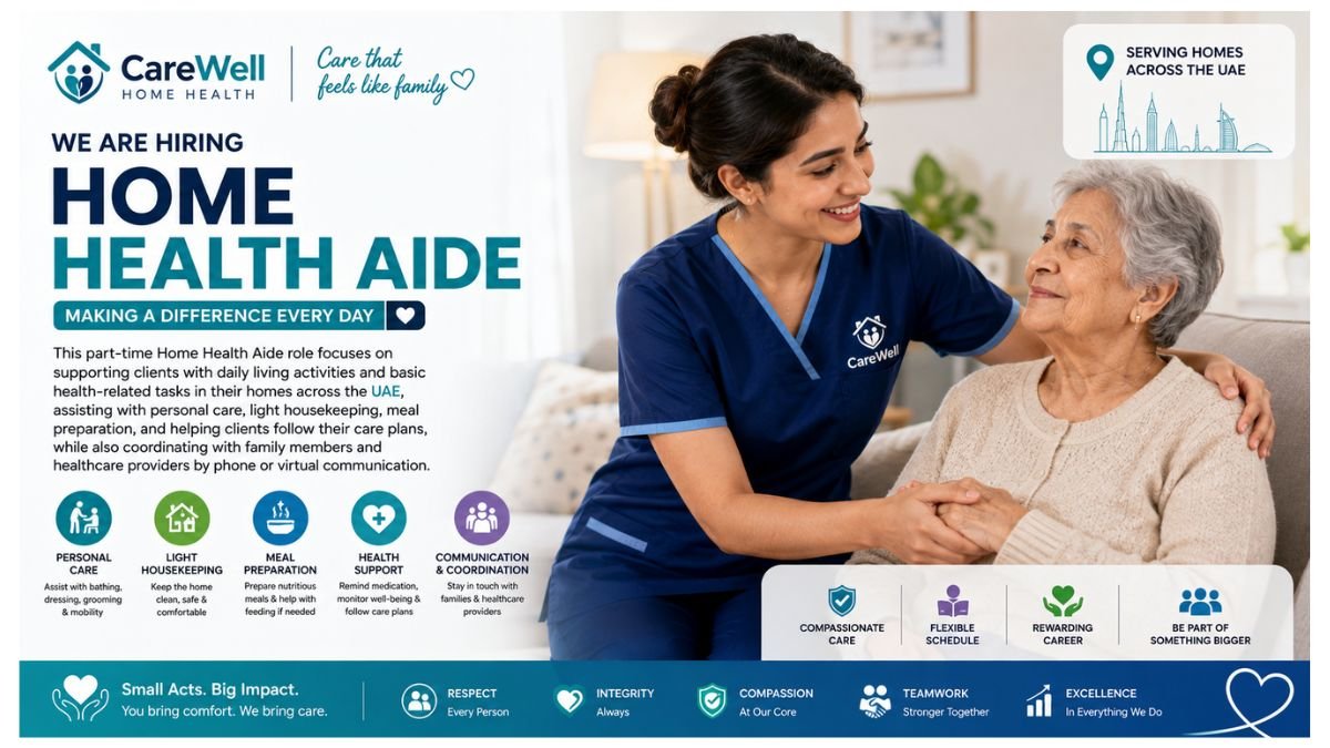 Home Health Aide Jobs UAE 2026