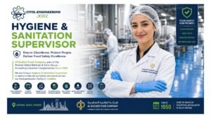Hygiene Sanitation Supervisor Jobs Jeddah 2026