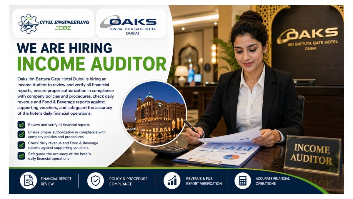 Income Auditor Jobs Dubai UAE 2026