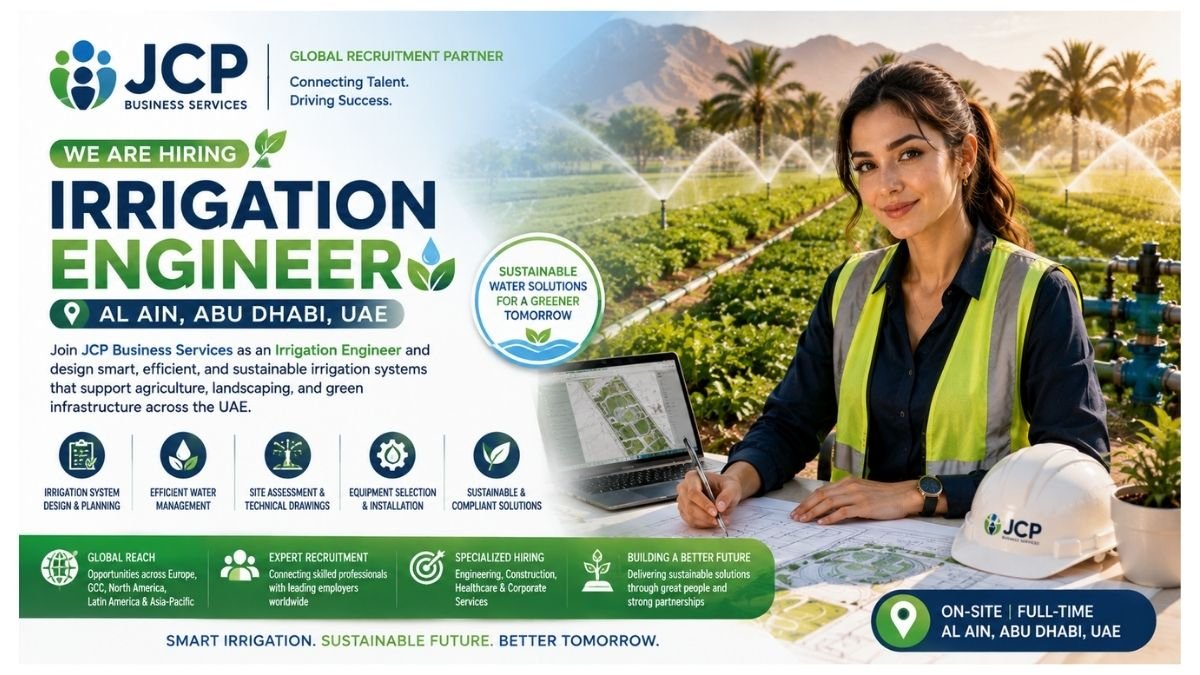 Irrigation Engineer Jobs Abu Dhabi UAE 2026