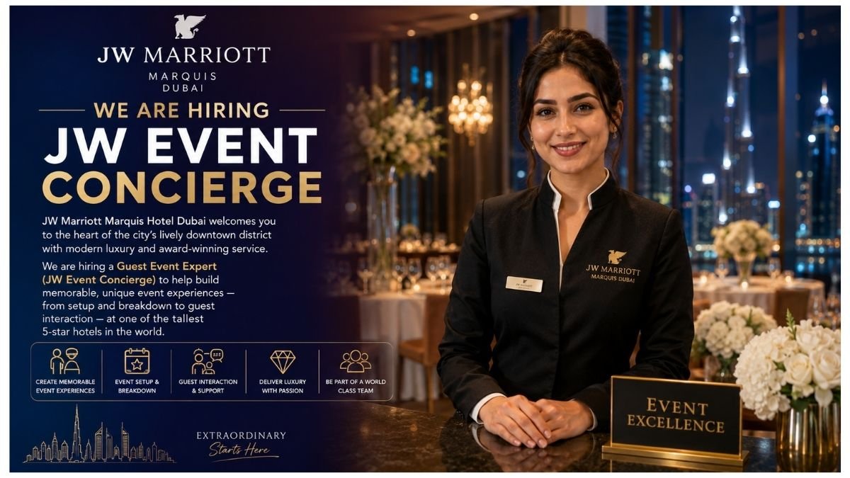 JW Event Concierge Jobs UAE 2026